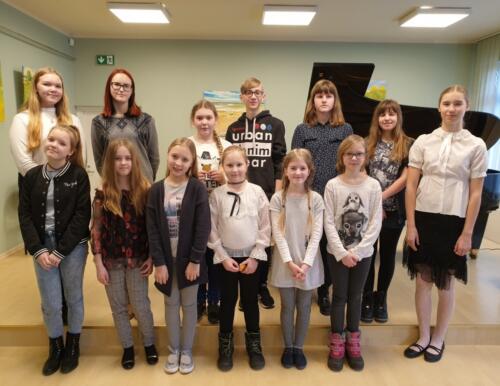 21. veebruaril 2019 toimus koolis Eesti Vabariigi aastapäevale pühendatud Eesti klaverimuusika festival.